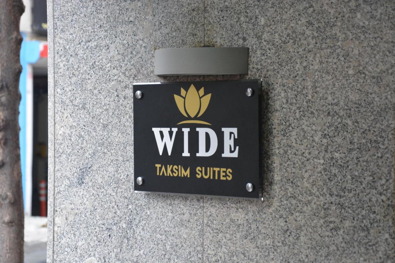 Wide Suites Taksim Estambul Exterior foto